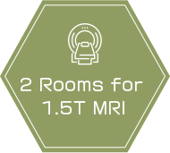 2 Rooms for 1.5T MRI